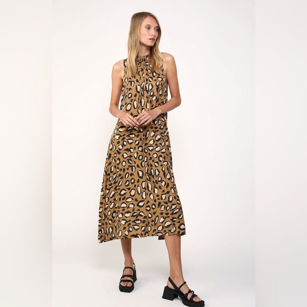 Ronen Chen Maxi Dress Sleeveless Sz 8